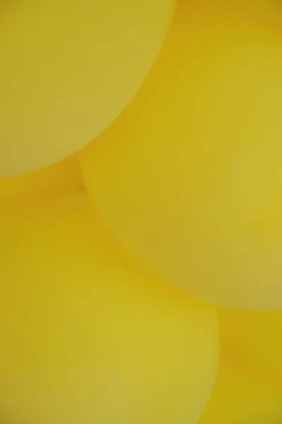 Contexto Balões Amarelos Foto Borrada Balões Para Fundo — Fotografia de Stock