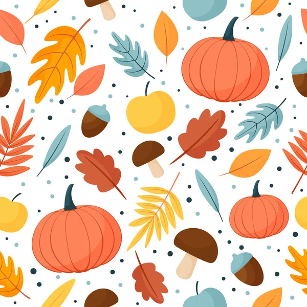 Kusursuz sonbahar şablonu. Sonbahar yapraklarıyla bastırın. Beyaz bir arkaplanda izole edilmiş