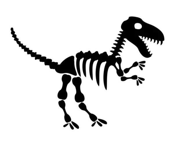 esqueleto de dinossauro t rex ícone ilustração de cor preta estilo simples  imagem simples 5200267 Vetor no Vecteezy