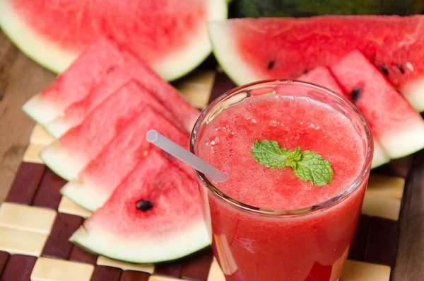 Vattenmelon juice — Stockfoto