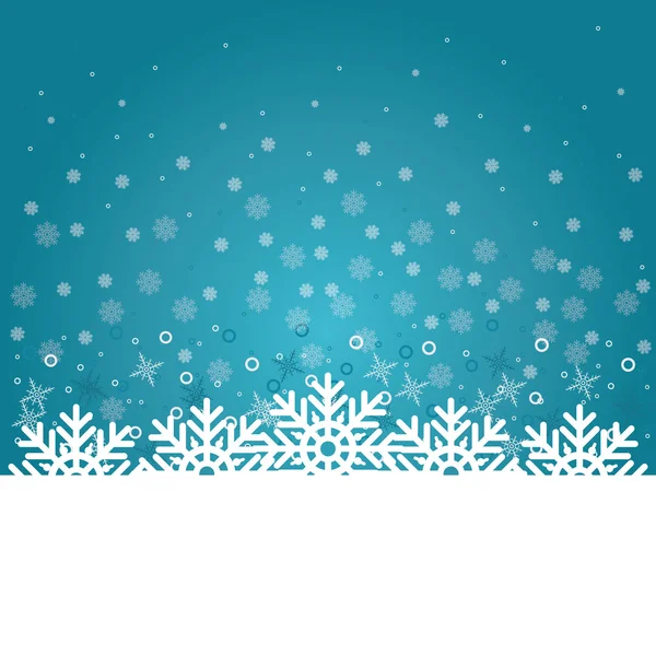 雪とクリスマス ペーパー ホワイト — ストックベクタ