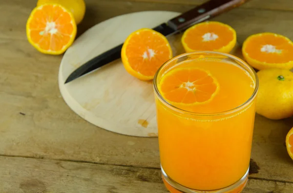 Beverage orange fruit and juice — Stock Photo, Image