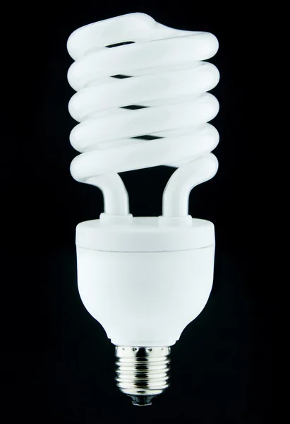 Lâmpada fluorescente branca — Fotografia de Stock