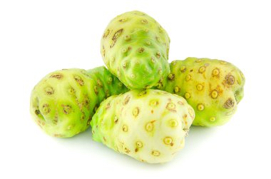 Meyve - Noni izole arka plan üzerinde