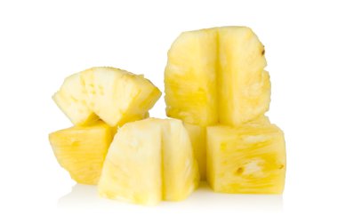 pineapple slice on isolated