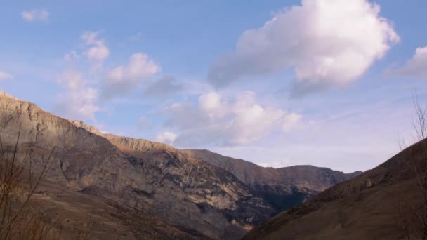 Shoulders of Caucasus Mountains — Stock Video