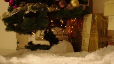 Noel Ağacı tarafından Hediye Kutuları İstifleme