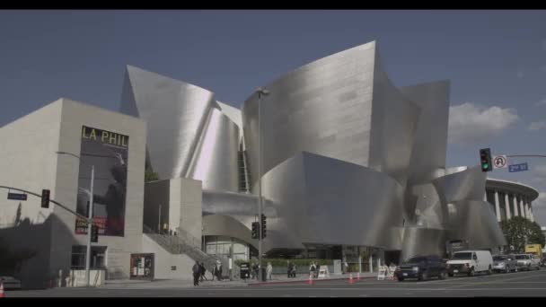 Лос-Анджелес, Каліфорнія концертного залу в центрі міста Ла — стокове відео