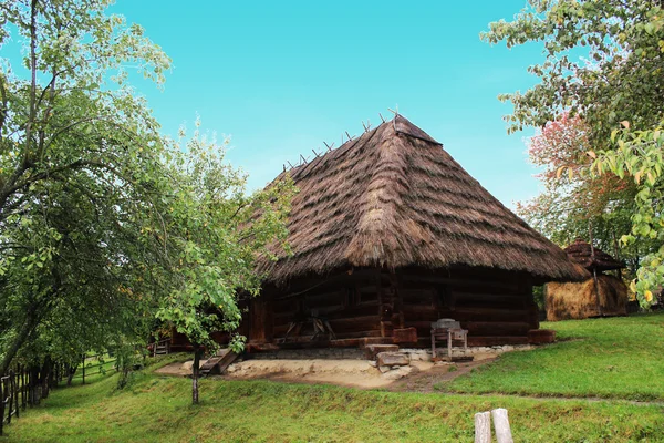 Karpaten huis, Oekraïne — Stockfoto