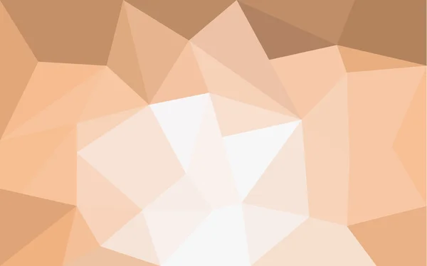 オレンジ色の三角形構造の抽象的な背景 — ストックベクタ