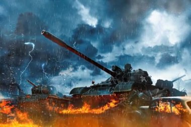 Yağmur ormanlarında üç tank
