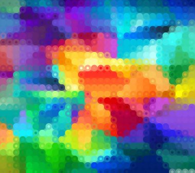 Geometrik çevrelerin renkli arka plan