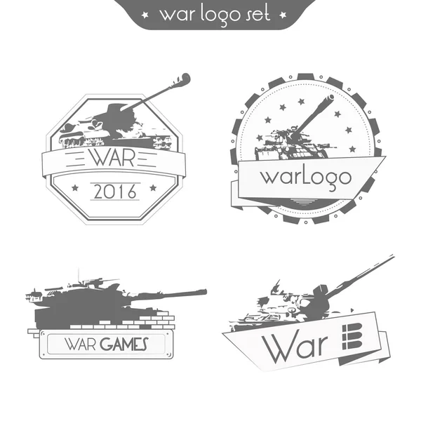 设置的标志战争 — 图库矢量图片