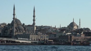 İstanbul'un güzel silueti.