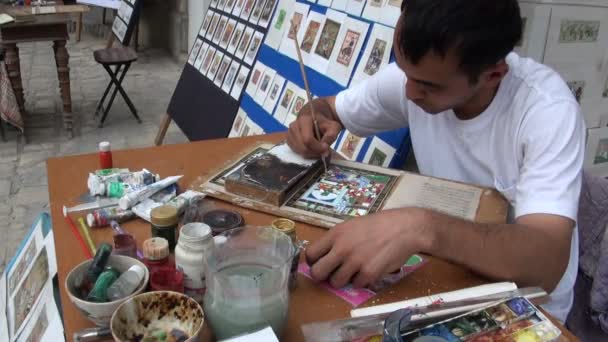 Artiste peinture belles peintures — Video