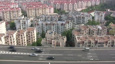 Apartman blokları sürücüler trafik
