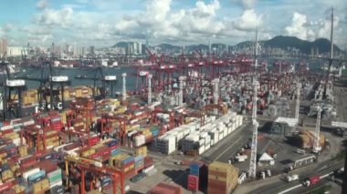 Hong kong manzarası