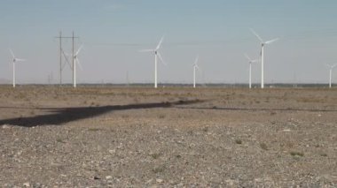 Çinli bir windfarm genel bakış