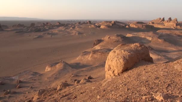 イランの砂漠の風景 — ストック動画