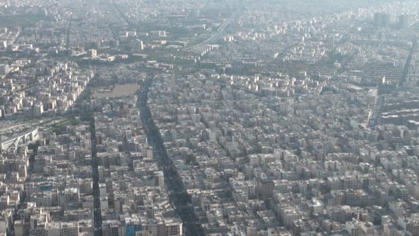 Horizonte de la ciudad de Teherán — Vídeo de stock