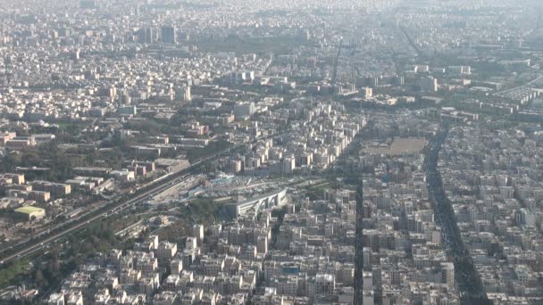 Horizonte de la ciudad de Teherán — Vídeo de stock