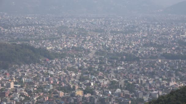 Město Pokhara v Nepálu — Stock video