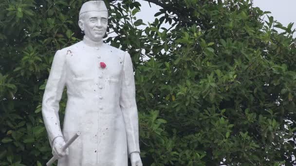 Statue de Jawaharlal Nehru — Video