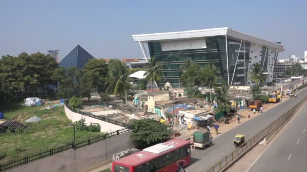 Infosys högkvarter i bangalore — Stockvideo