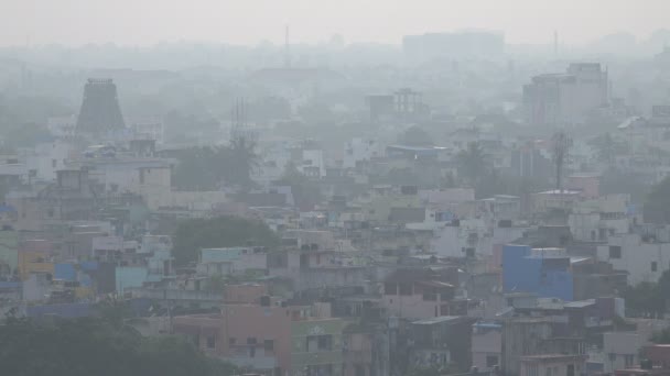 View towards a residential area in Chennai — Stock Video