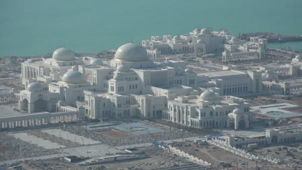 Palacio Presidencial en Abu Dhabi — Vídeos de Stock