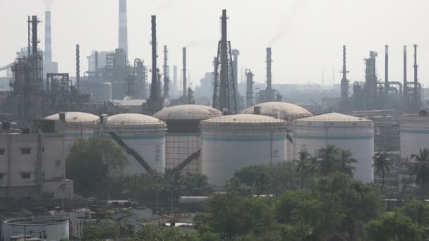 Centro de distribución de petróleo y gas — Vídeos de Stock