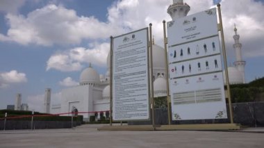 Şeyh Zayed camii kural ve yönetmelikleri