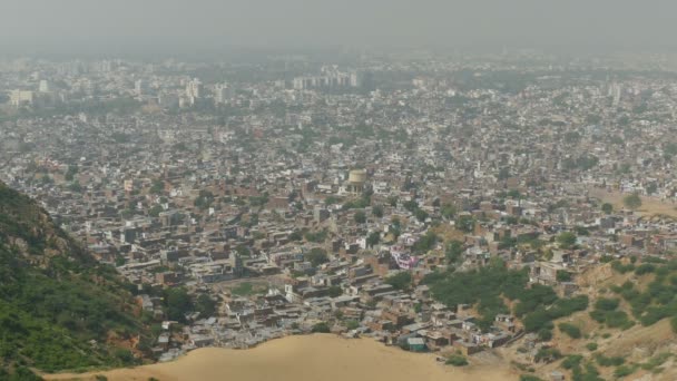 Обзор города Джайпур — стоковое видео