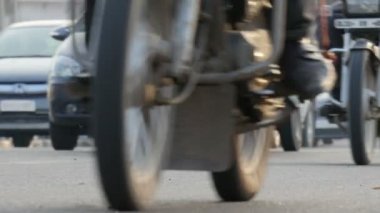 Rush hour trafik Delhi