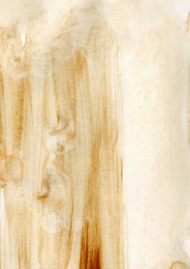 Watercolor brown texture background