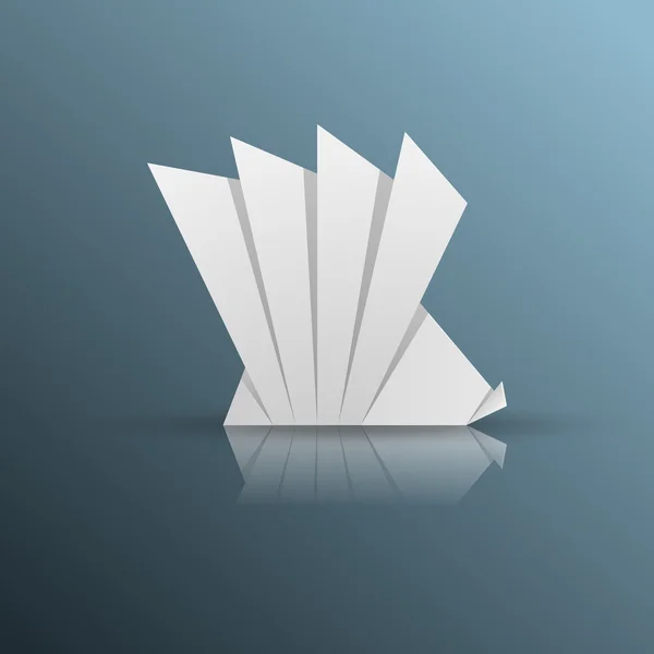 Hedgehog icon. Porcupine logo. — Stock Vector