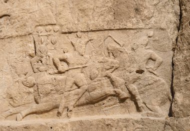 Naqsh-e Rustam, İran 'ın Şiraz kentindeki antik İran mezarlığı.