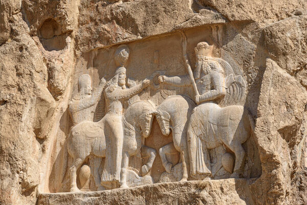 Накш-Рустам, древний персидский некрополь в Ширазе, Иран