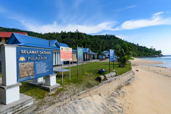 Mersing, Johor, Malezya yakınlarındaki Pulau Aur adası