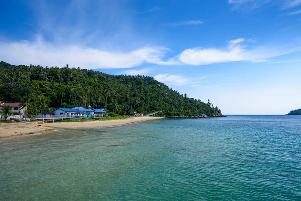 Mersing, Johor, Malezya yakınlarındaki Pulau Aur adası manzarası
