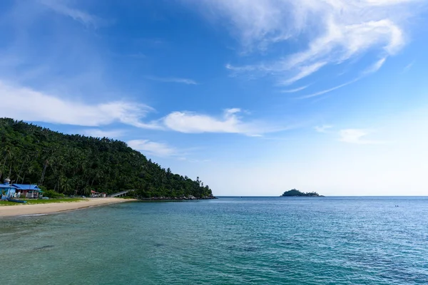 Mersing, Johor, Malezya yakınlarındaki Pulau Aur adası manzarası