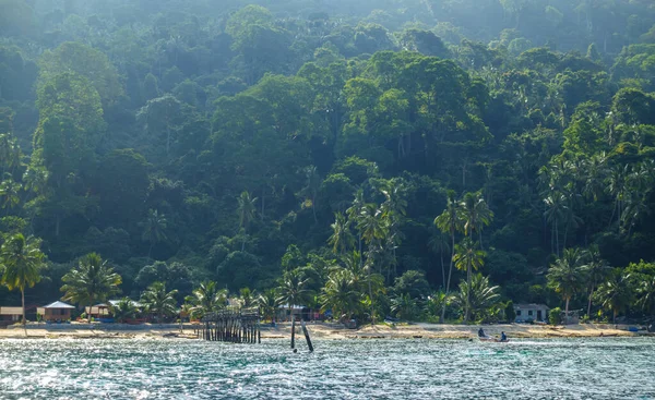 Mersing, Johor, Malezya yakınlarındaki Pulau Aur adası