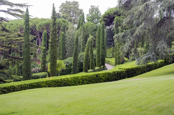 Bela vista do parque da cidade. — Fotografia de Stock