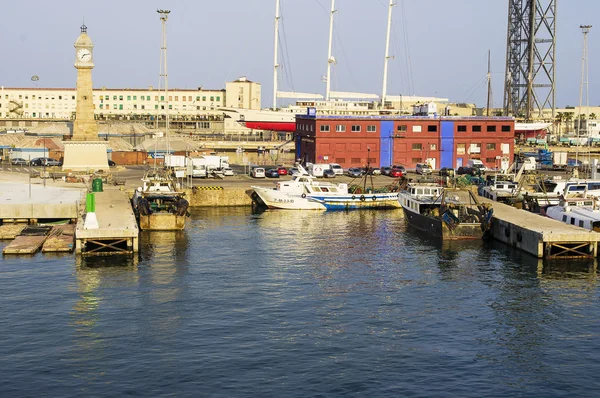 Beautiful harbor in the port. — Stock Photo, Image