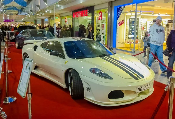 Kassel Hessen Alemanha Fevereiro 2010 Sports Car Auto Exposição Ferrari — Fotografia de Stock