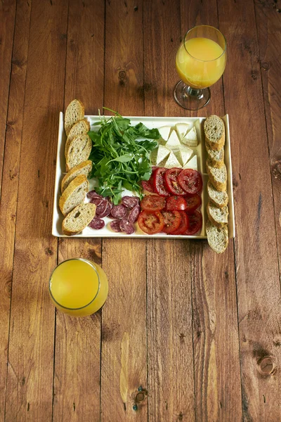 Desayuno mediterráneo — Foto de Stock