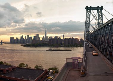 Manhattan günbatımı Köprüsü