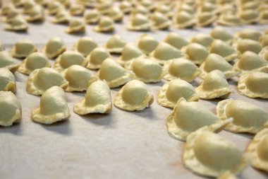 Pişirme önce Lehçe köfte.