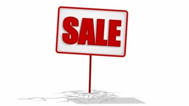 Kırmızı satışı işareti