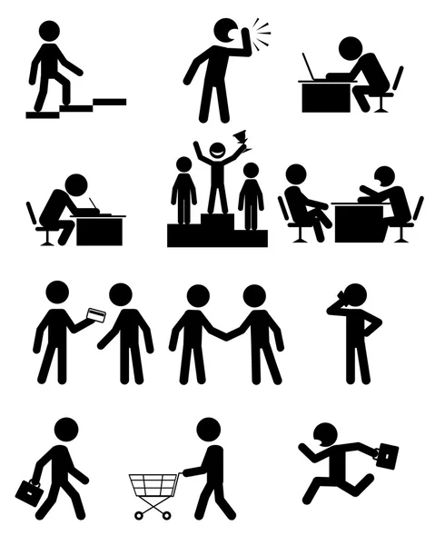 People in business — Stock Vector